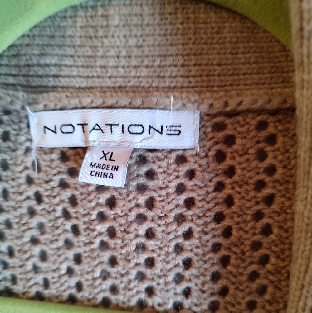 EUC Beautiful Tan Cardigan - Picture 2 of 8